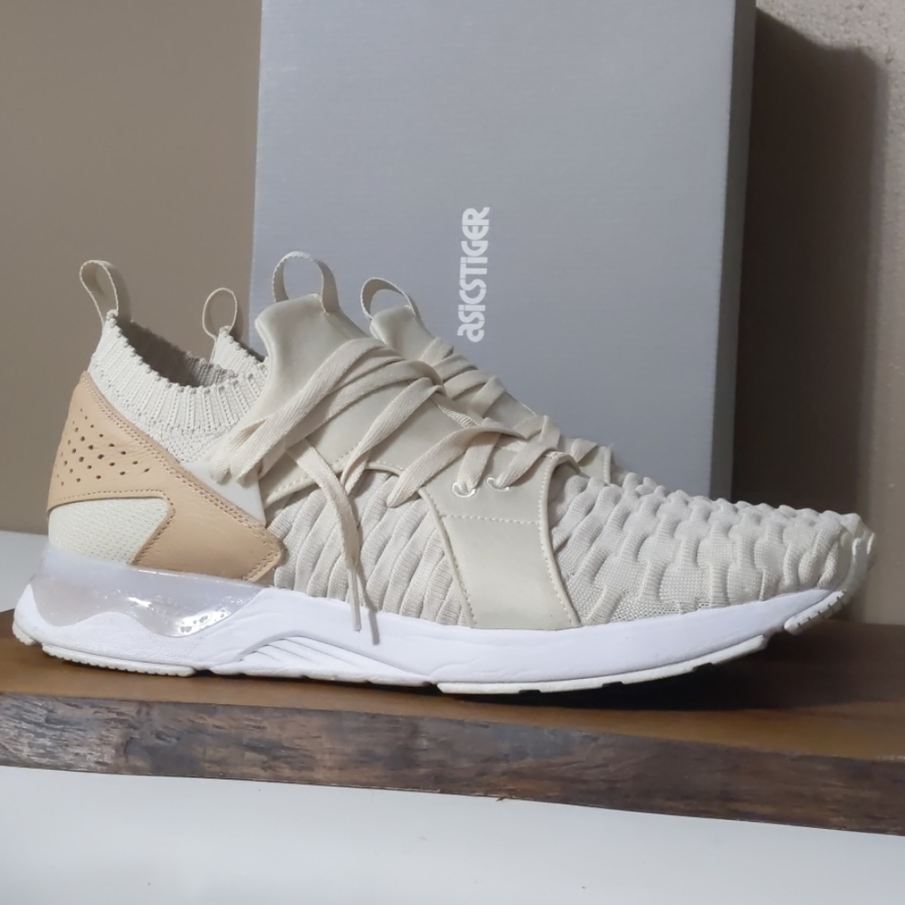 Asics Tiger Gel-Lyte V Sanze Knit Size 12 Birch